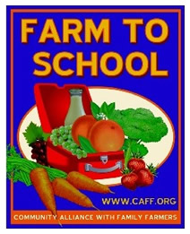 CAFF's Farm To School logo