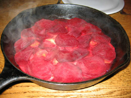 Beet-celeriac bake